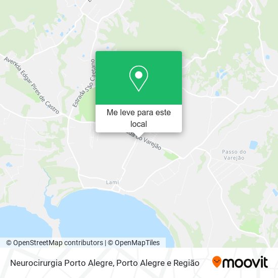 Neurocirurgia Porto Alegre mapa