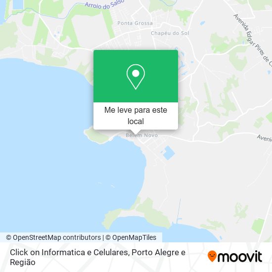 Click on Informatica e Celulares mapa