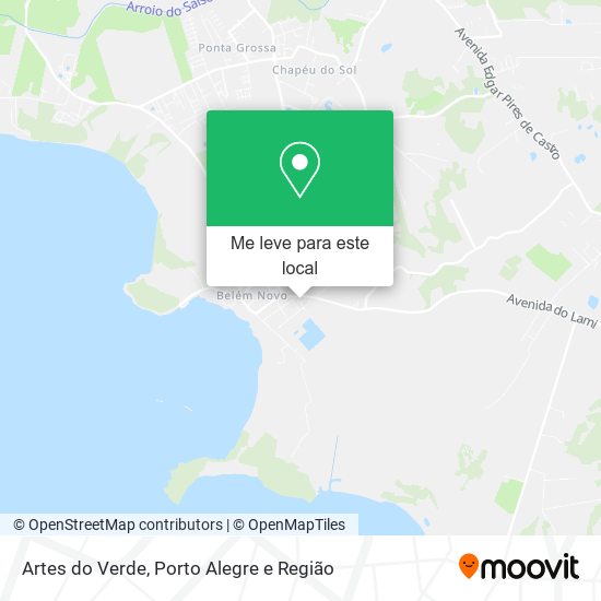 Artes do Verde mapa