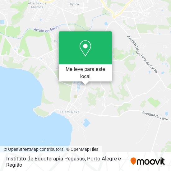Instituto de Equoterapia Pegasus mapa