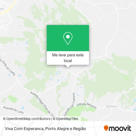 Viva Com Esperanca mapa