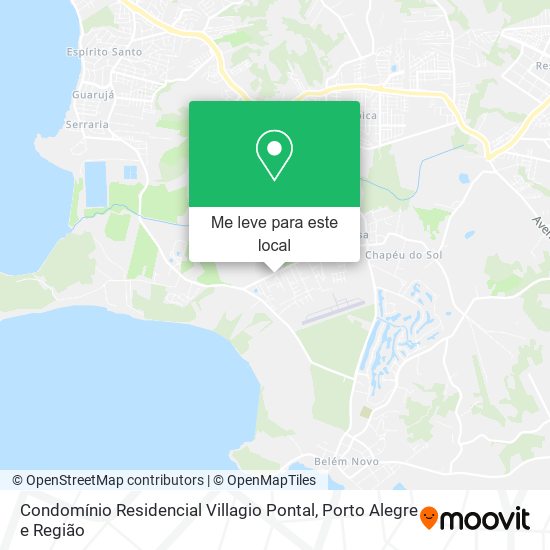 Condomínio Residencial Villagio Pontal mapa