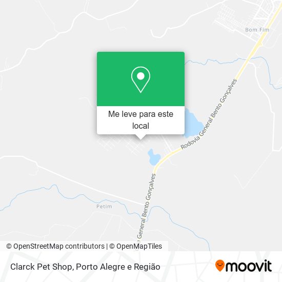 Clarck Pet Shop mapa