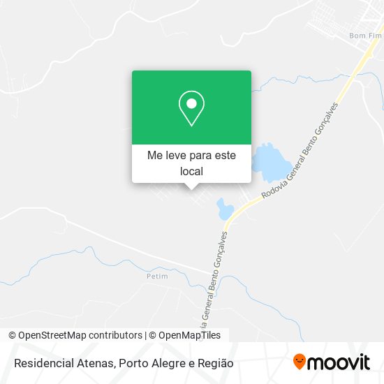 Residencial Atenas mapa