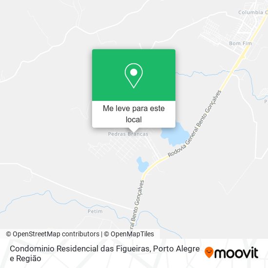 Condominio Residencial das Figueiras mapa