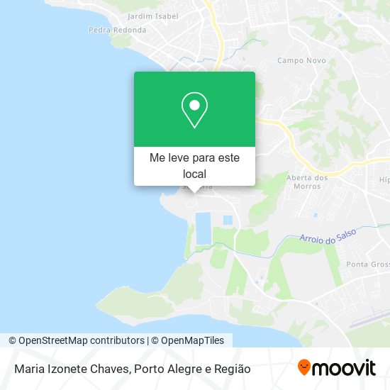 Maria Izonete Chaves mapa