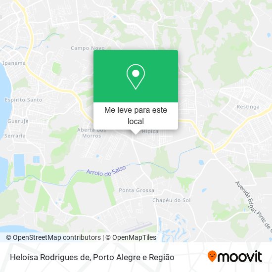 Heloísa Rodrigues de mapa