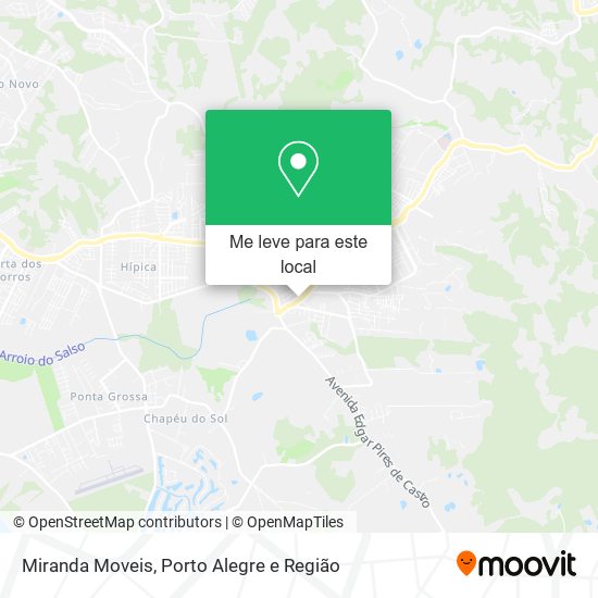 Miranda Moveis mapa