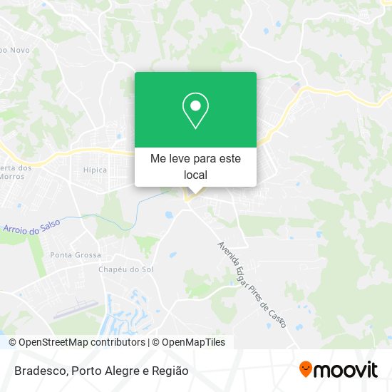 Bradesco mapa