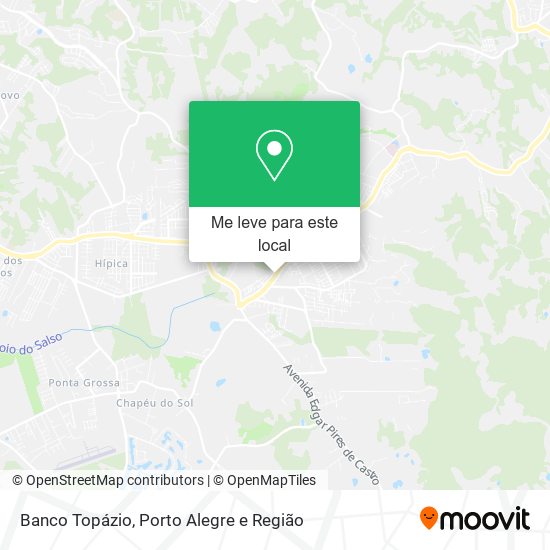 Banco Topázio mapa