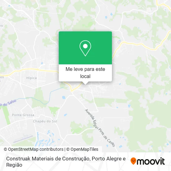 Construak Materiais de Construção mapa