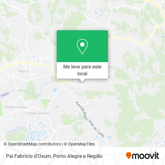 Pai Fabricio d'Oxum mapa
