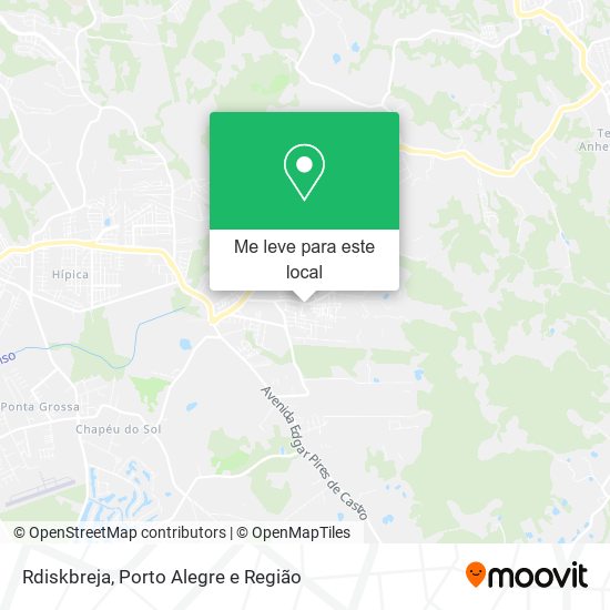 Rdiskbreja mapa