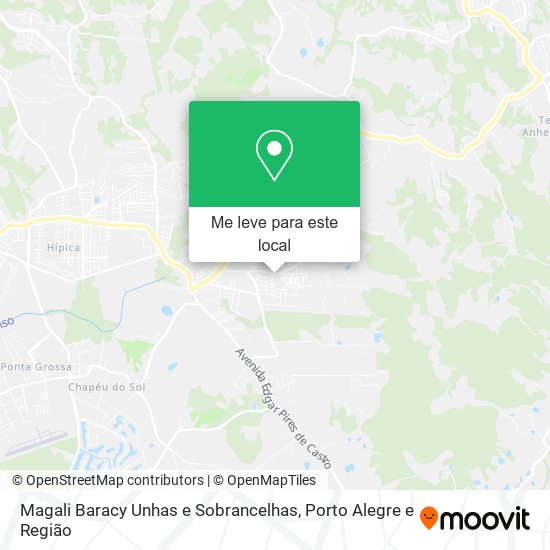 Magali Baracy Unhas e Sobrancelhas mapa