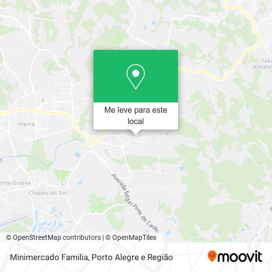 Minimercado Familia mapa