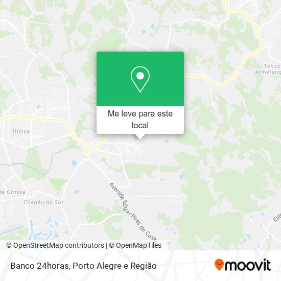 Banco 24horas mapa