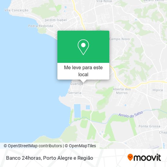 Banco 24horas mapa