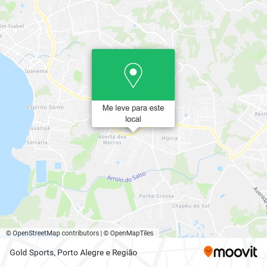 Gold Sports mapa