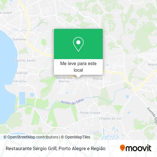 Restaurante Sérgio Grill mapa