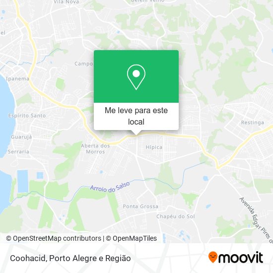 Coohacid mapa