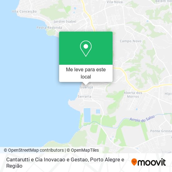 Cantarutti e Cia Inovacao e Gestao mapa