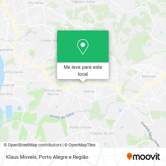 Klaus Moveis mapa