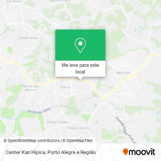 Center Kan Hipica mapa