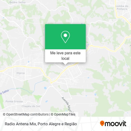 Radio Antena Mix mapa