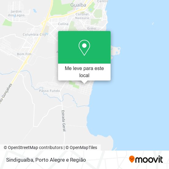 Sindiguaíba mapa