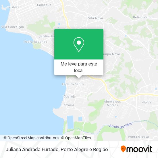 Juliana Andrada Furtado mapa