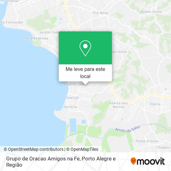 Grupo de Oracao Amigos na Fe mapa