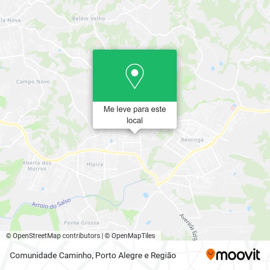Comunidade Caminho mapa