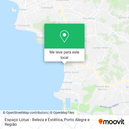 Espaço Lótus - Beleza e Estética mapa