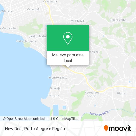 New Deal mapa