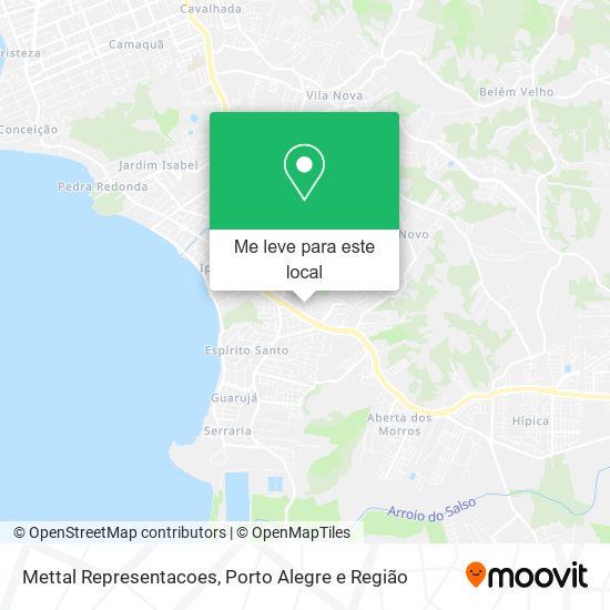 Mettal Representacoes mapa