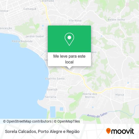 Sorela Calcados mapa