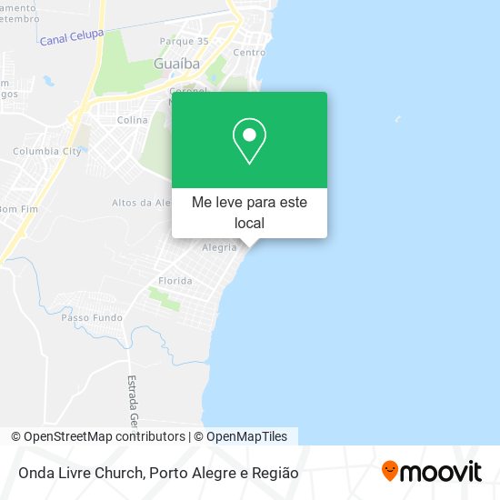 Onda Livre Church mapa