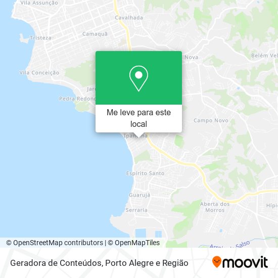 Geradora de Conteúdos mapa