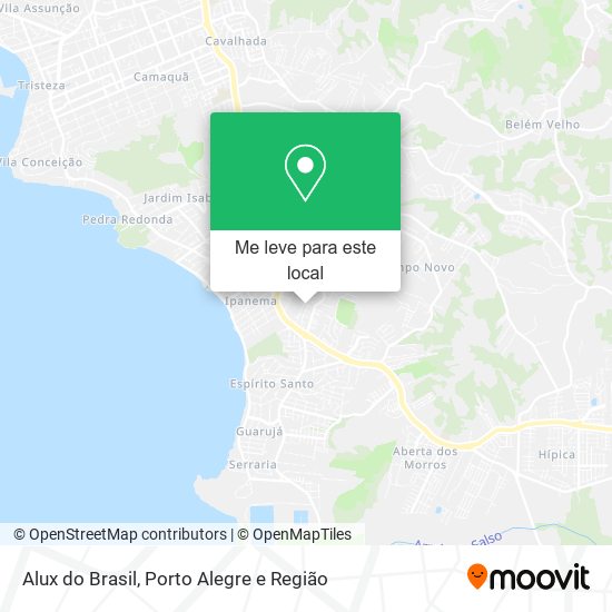Alux do Brasil mapa
