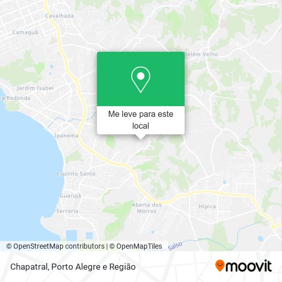 Chapatral mapa