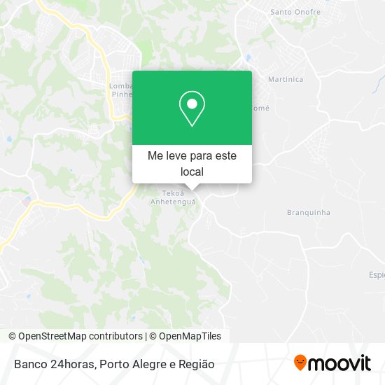 Banco 24horas mapa