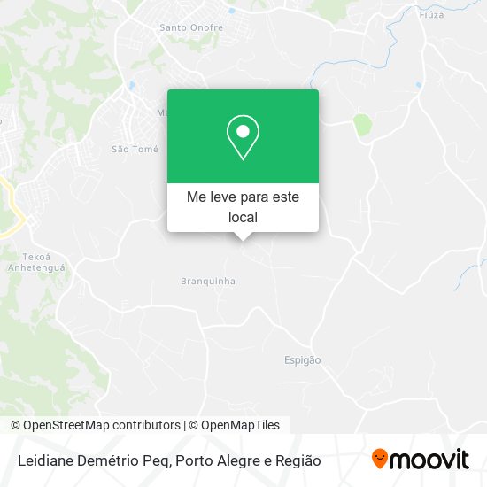 Leidiane Demétrio Peq mapa