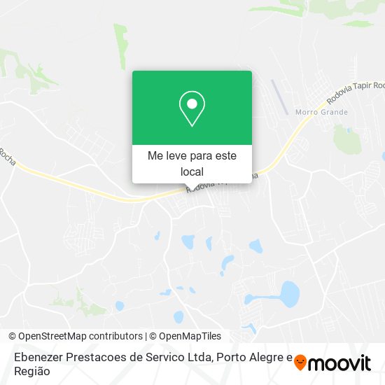 Ebenezer Prestacoes de Servico Ltda mapa