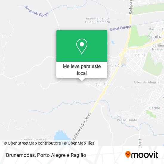 Brunamodas mapa