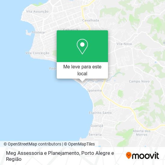 Meg Assessoria e Planejamento mapa