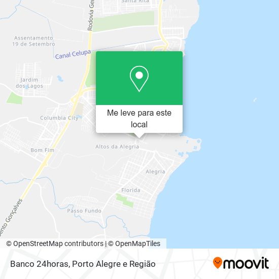 Banco 24horas mapa