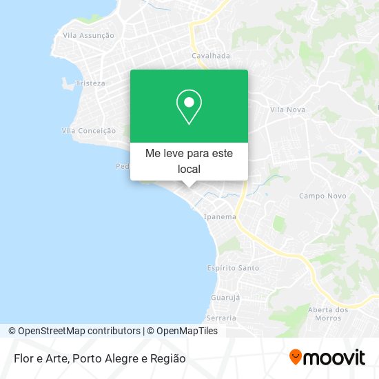 Flor e Arte mapa