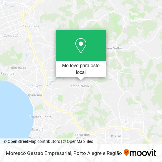 Moresco Gestao Empresarial mapa