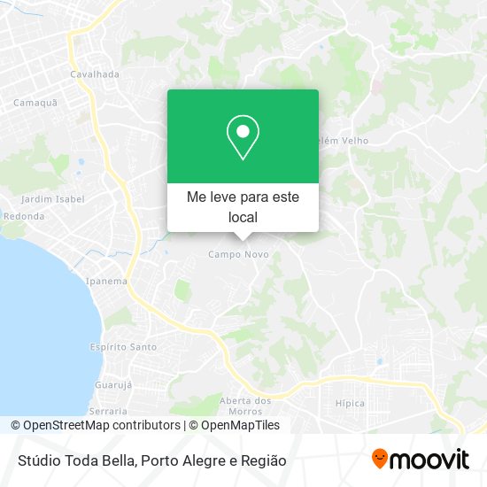 Stúdio Toda Bella mapa