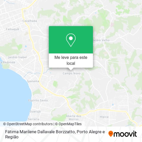Fátima Marilene Dallavale Borzzatto mapa
